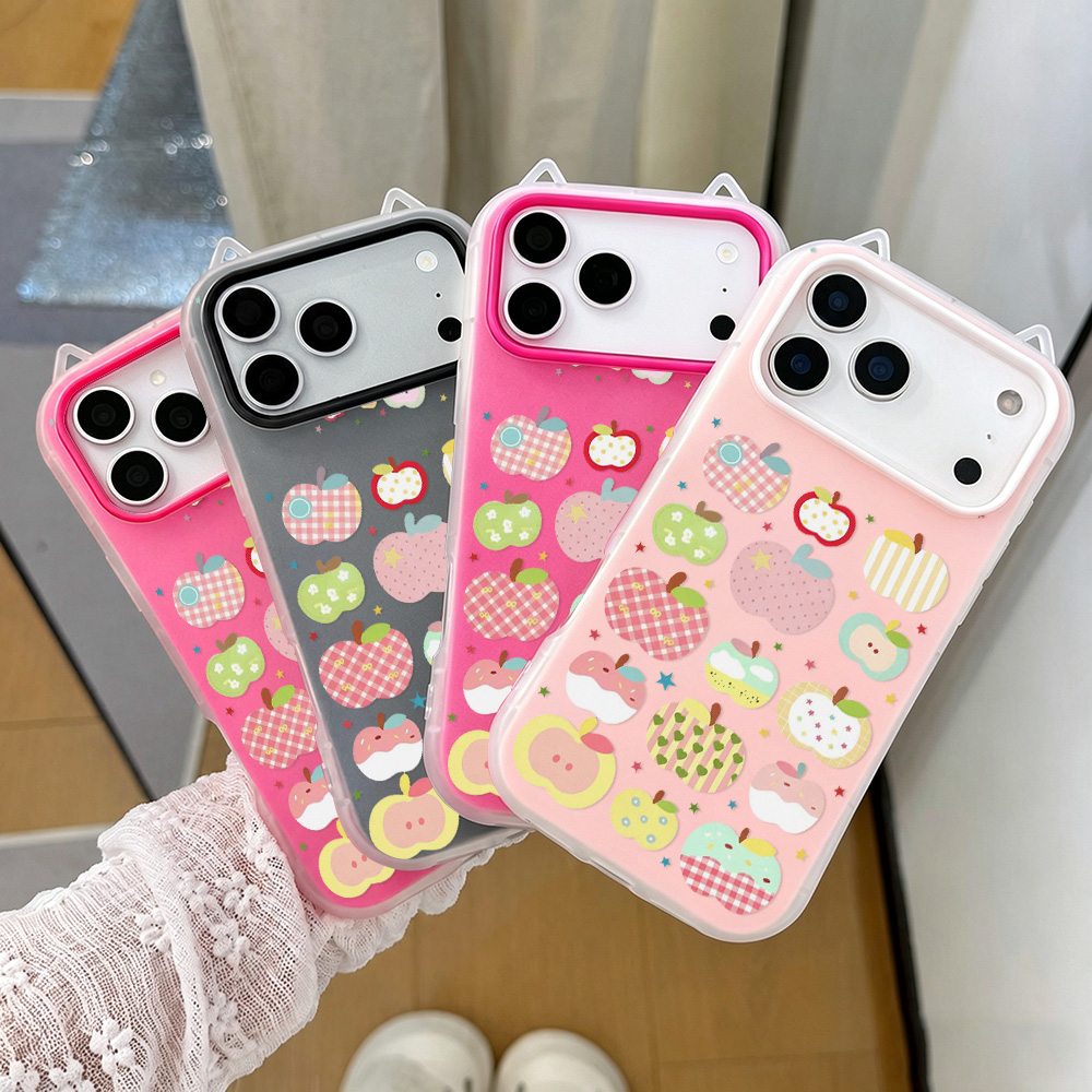 고양이 귀 2-in-1 젤리 쉘 페인팅 폰 케이스 (애 - Phone Cases Girly 리뷰 및 가격