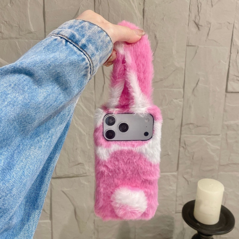귀여운 토끼 디자인 폭신한 폰 케이스 아이폰 17 16 - Phone Cases Iphone 15 Pro Max 리뷰 및 가격