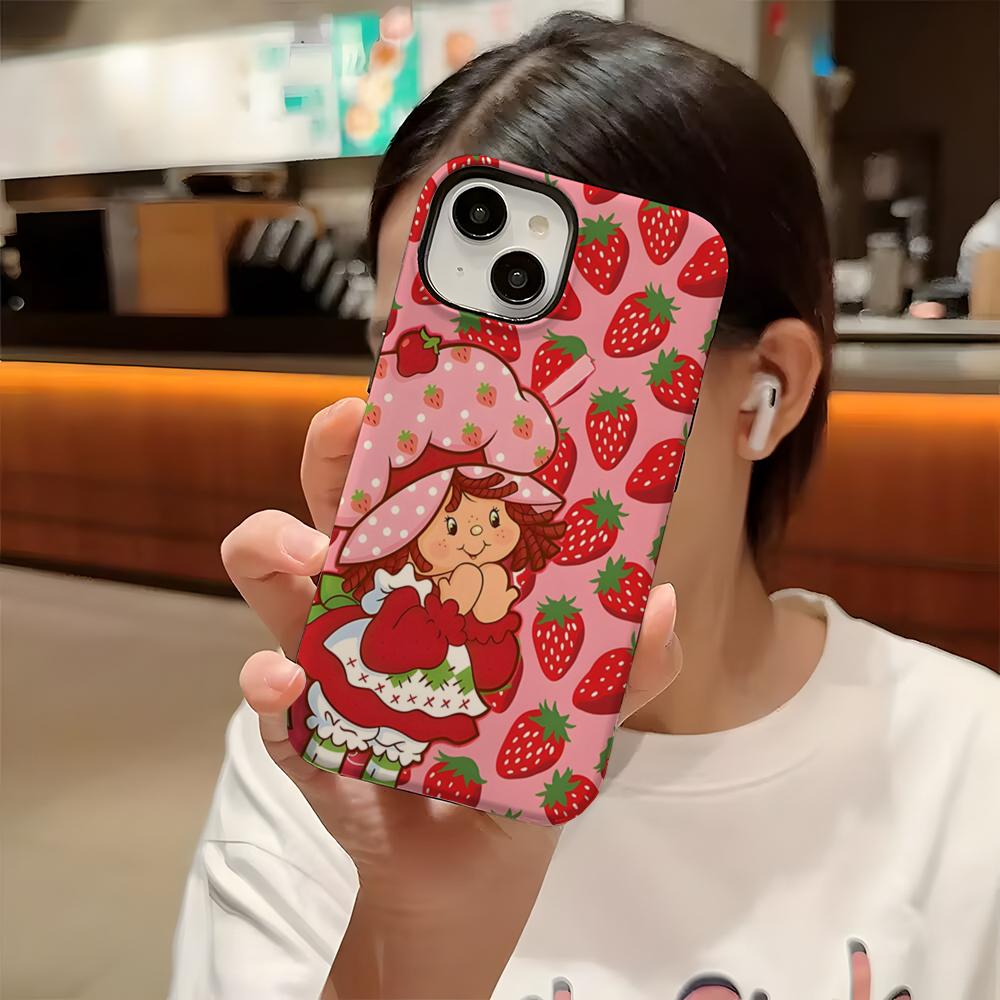 V-빈티지-D-딸기 쇼트케이크 폰 케이스 하드 PC 아 - Phone Cases Louis Vuitton 리뷰 및 가격