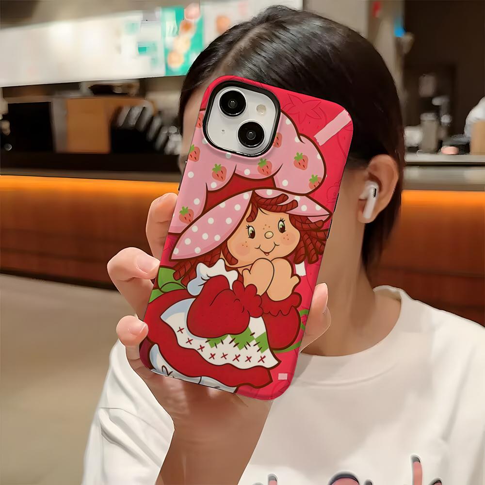 V-빈티지-D-딸기 쇼트케이크 폰 케이스 하드 PC 아 - Phone Cases Louis Vuitton 리뷰 및 가격