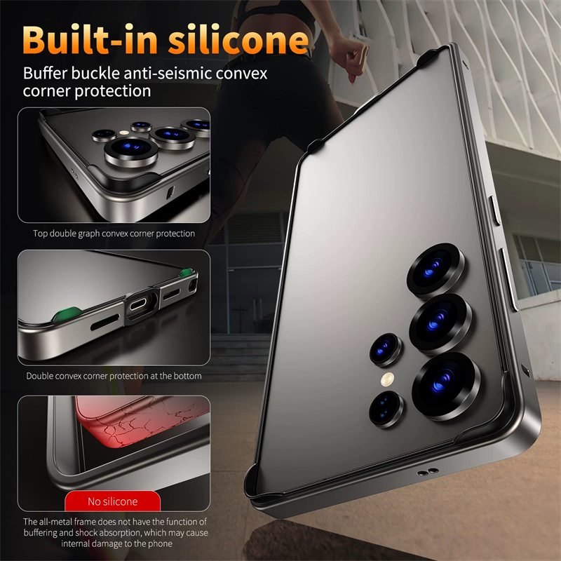 삼성 S26울트라 S25 S24 플러스용 고급 알루미늄 - Heat Dissipation Case 리뷰 및 가격