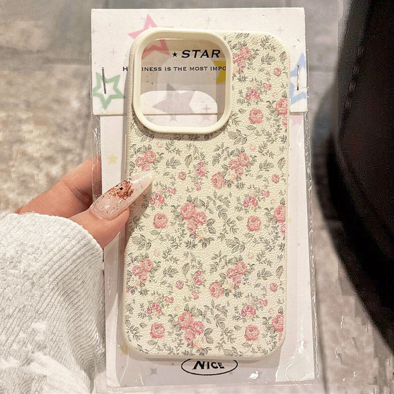 귀여운 소녀 꽃무늬 화이트 클래식 소프트 폰 케이스 아 - Phone Cases Otterbox 리뷰 및 가격