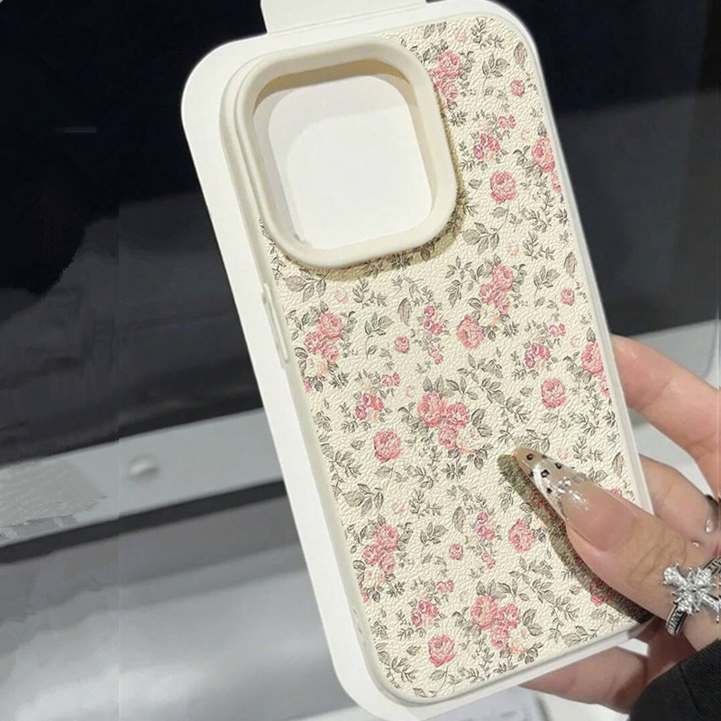 귀여운 소녀 꽃무늬 화이트 클래식 소프트 폰 케이스 아 - Phone Cases Otterbox 리뷰 및 가격