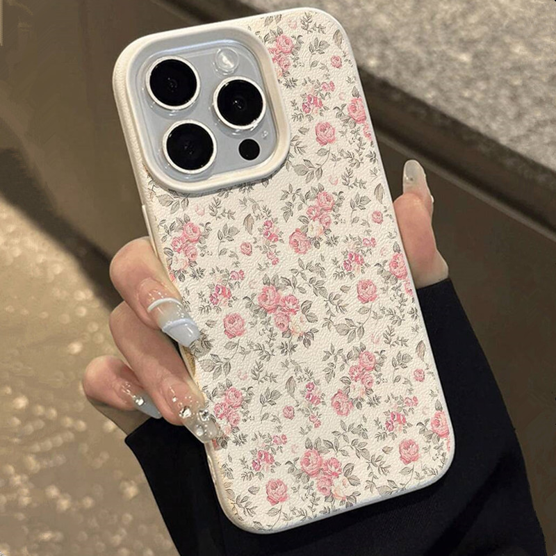 귀여운 소녀 꽃무늬 화이트 클래식 소프트 폰 케이스 아 - Phone Cases Otterbox 리뷰 및 가격