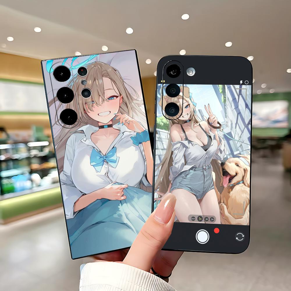 핫 블루 아카이브 그릴 아스나 폰 케이스 삼성 갤럭시  - Phone Cases Galaxy S25 리뷰 및 가격